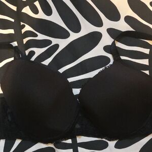 Elegant Black Lace Bra